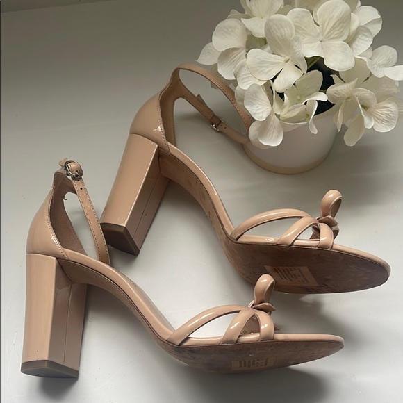 Kate Spade New York Nude Flamenco Dress Sandal Heels - Picture 6 of 6